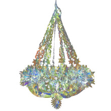Lustre plafonnier abat-jour couleur néon 1 pièce