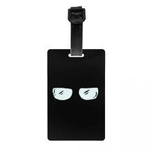 Snellen Eye Chart Luggage Tag Privacy Cover