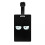 Snellen Eye Chart Luggage Tag Privacy Cover 1