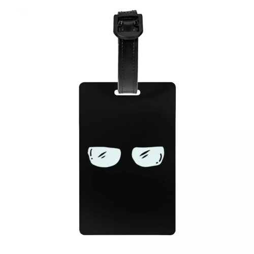 Snellen Eye Chart Luggage Tag Privacy Cover