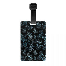 Mountain Bike Luggage Tag Privacy Cover with Name ID