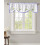 Purple lavender window valance curtain 1 piece 1