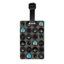 Born To Fly Pilot Luggage Tag with Name Card