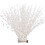 Hastes de frutinhas artificiais com glitter branco, 10 unidades, 40 cm (15,7 polegadas) 1