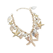 Bohemia charm bracelet adjustable foot jewelry