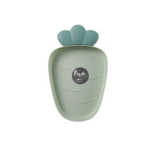 Coupe à fruits scandinave en forme de carotte, légère, 1 pièce