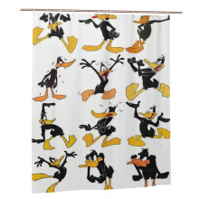 Cuirtín cithfholcadáin Daffy Duck poileistear 60x72 orlach