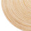 Rond bureauonderlegger met warmte-isolatie, beige, 35 cm 1