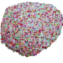 Confetti colorate în forme mixte pentru petrecere, nuntă, DIY, pachet de 1