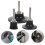 ULTNICE Mini Sanding Bands Disc Pad Holder Black Iron 3 8