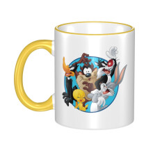 Keramický hrnek Looney Tunes 11oz žlutý