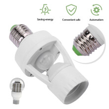 Douille pour ampoule LED E27 avec détecteur de mouvement PIR Accaptate