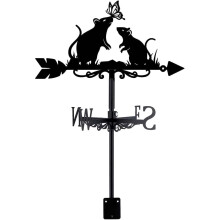 Δείκτης κατεύθυνσης ανέμου από σίδερο Weathervane 265x358mm