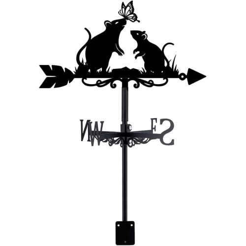 Δείκτης κατεύθυνσης ανέμου από σίδερο Weathervane 265x358mm