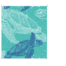 Beach Mat Waterproof Sand-Free Extra Large 78.7x55.2 Inches
