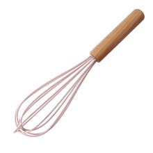 Farfi äggvisp i silikon med trähandtag, 25 cm