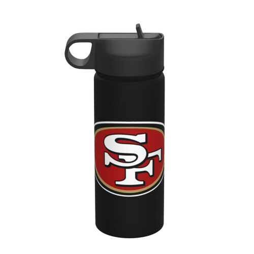 SF49ers isoleret vandflaske i rustfrit stål 18oz