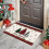 Cailmei Weihnachts-Badezimmermatte, Kieselgur-absorbierend 1 1
