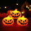 LED Pumpkin Lantern Orange Small 3 pcs 1