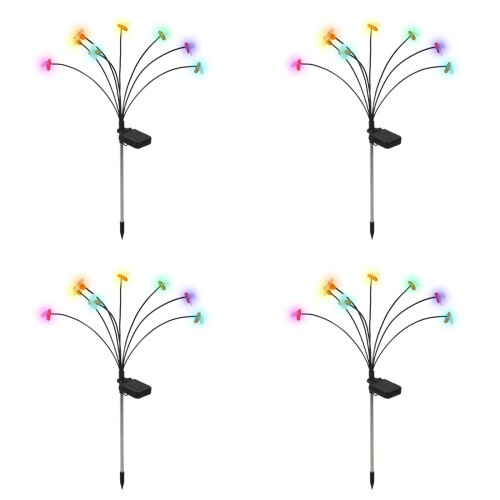 Solcelledrevne havelamper Firefly Style4Pack