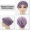 Dámský turban s předvázaným šátkem 6
