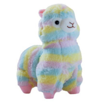 Alpaca Plush Toy Rainbow Cartoon Stuffed Animal 20 28 35 50