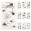 Spider temporary tattoos stickers 20 sheets 1
