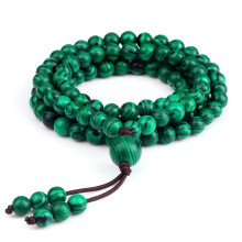 Armband met kralen van tijgeroog en onyx voor mannen en vrouwen, 108 kralen.