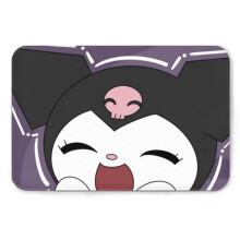 Kuromi anime fürdőszobaszőnyeg szuper puha flanel 40x60cm