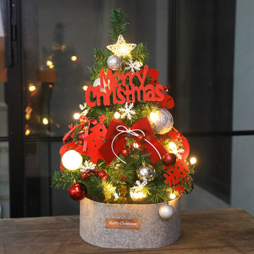 Christmas tree decoration red 23.62 inch mini