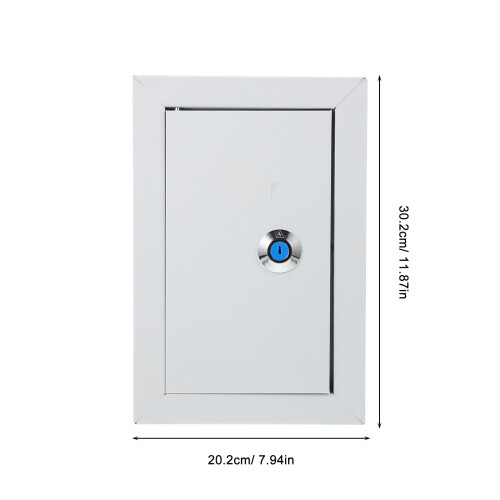 ULTNICE Electronic Enclosure Box Iron White 1 Piece 1