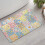Tapete de banheiro Pioneer Flower Floral Antiderrapante 17x27 polegadas 2