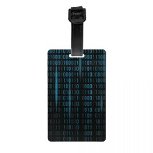 Programmer Luggage Tag Privacy Cover 2 Pack