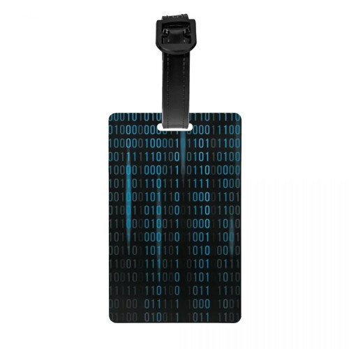 Programmer Luggage Tag Privacy Cover 2 Pack