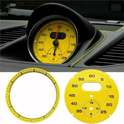 Dashboard Stopwatch Dial Kit for Cayenne 958, Macan, 718, Taycan,  970, 911 2