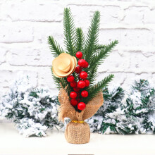 Miniatur-Weihnachtsbaumschmuck 25 cm