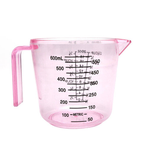 Worallymy plastic measuring cups baking liquid measure