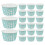 Pirottini per cupcake azzurri per cuocere e conservare, 50 pezzi 7