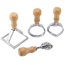 Italian ravioli cutter set 4-piece pasta press tool