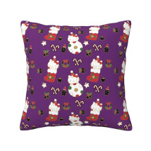 Hello Kitty -joulutyynynpäällinen, neliönmuotoinen, 50 x 50 cm