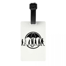 Luggage Tags for Suitcases Umbrella Academy Design 2-Pack