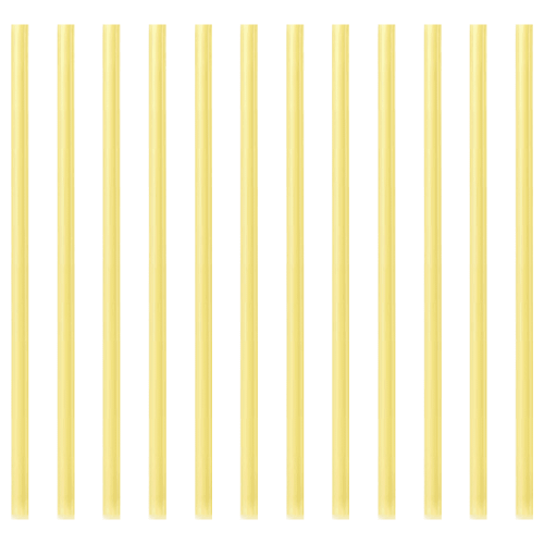 Clear Glass Drinking Straws Reusable Wide Bore 6 Pack