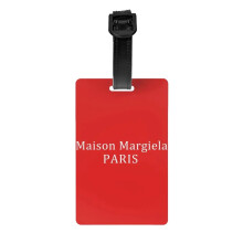 MM6 Margiela letter-print luggage tag 1 piece
