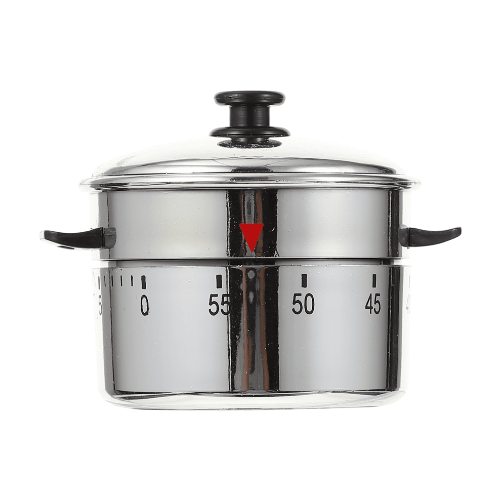 Kitchen Countdown Timer Silver 1 Pack