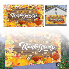 Thanksgiving Banner Home Decoration 180x110cm