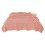 Flanell-Fleecedecke, rosa, doppellagig, warm. 2
