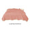 Flanell-Fleecedecke, rosa, doppellagig, warm. 3