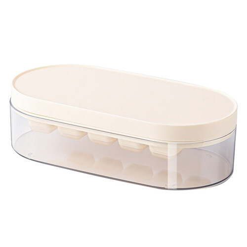 Eiswürfelform in Lebensmittelqualität mit Deckel, Mini-Pressform, 12 Würfel