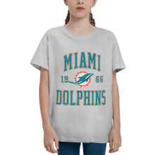 Dolphins Barn Kortärmad T-shirt Fotbollslogotyp 1 st