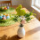 Kunstig vårdekorasjon med blomsterplukking påskehareegg, 6 stk. 5